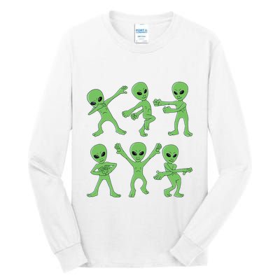 Dancing Aliens Dance Challenge Halloween Tall Long Sleeve T-Shirt