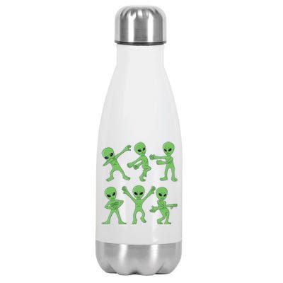 Dancing Aliens Dance Challenge Halloween Stainless Steel Insulated Water Bottle