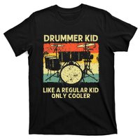 Drumming Art Drumline Drum Set Drummer T-Shirt