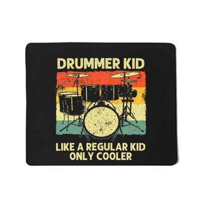 Drumming Art Drumline Drum Set Drummer Mousepad
