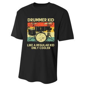 Drumming Art Drumline Drum Set Drummer Performance Sprint T-Shirt