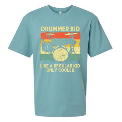 Drumming Art Drumline Drum Set Drummer Sueded Cloud Jersey T-Shirt