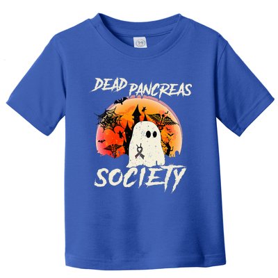 Diabetes Awareness Dead Pancreas Society Halloween Ghost Toddler T-Shirt