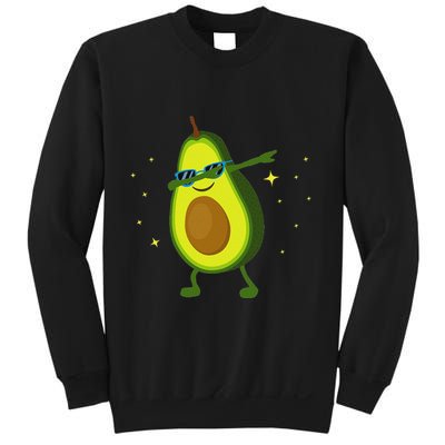 Dabbing Avocado Dabbing Fruit S Vegan Avocado Sweatshirt