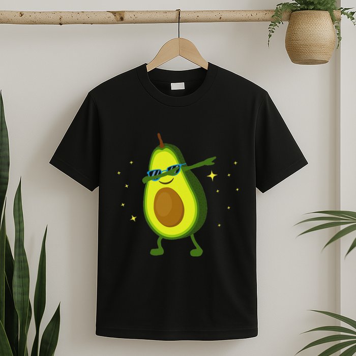 Dabbing Avocado Dabbing Fruit S Vegan Avocado T-Shirt