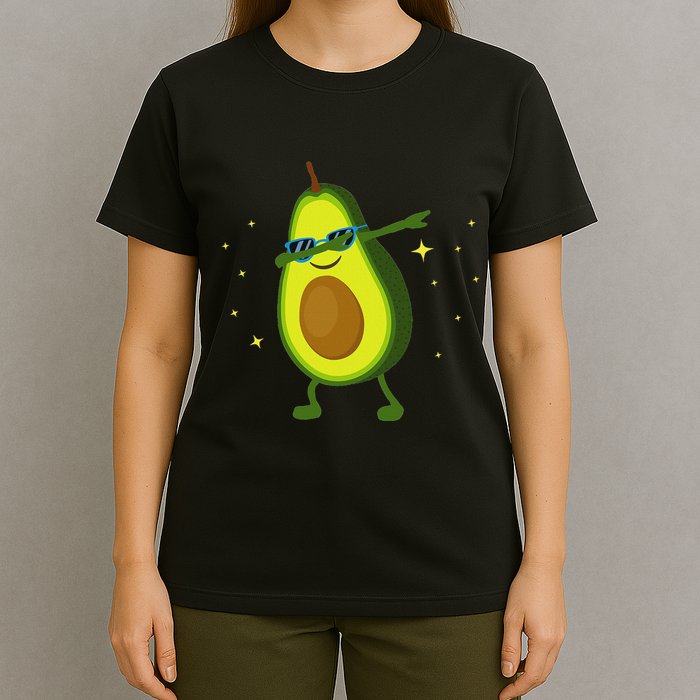 Dabbing Avocado Dabbing Fruit S Vegan Avocado T-Shirt
