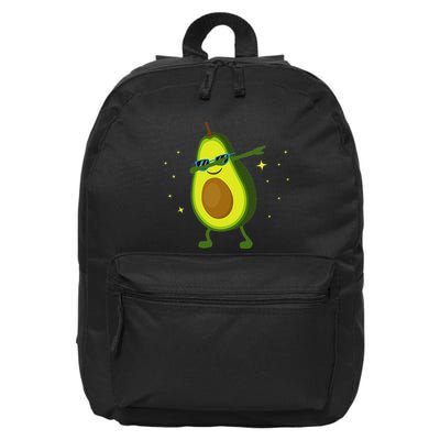 Dabbing Avocado Dabbing Fruit S Vegan Avocado 16 in Basic Backpack