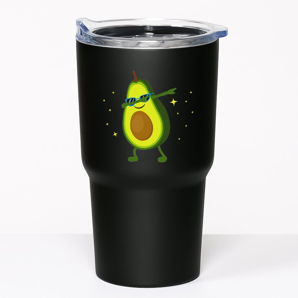 Dabbing Avocado Dabbing Fruit S Vegan Avocado Tumbler