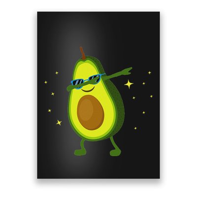 Dabbing Avocado Dabbing Fruit S Vegan Avocado Poster