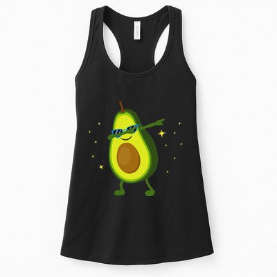 Dabbing Avocado Dabbing Fruit S Vegan Avocado Womens Tank Top