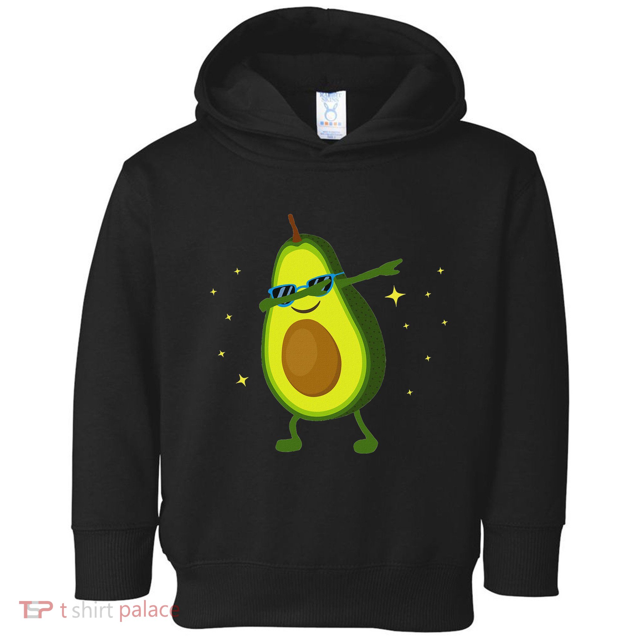 Dabbing Avocado Dabbing Fruit S Vegan Avocado Toddler Hoodie