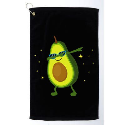 Dabbing Avocado Dabbing Fruit S Vegan Avocado Golf Towel