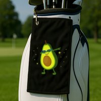 Dabbing Avocado Dabbing Fruit S Vegan Avocado Golf Towel