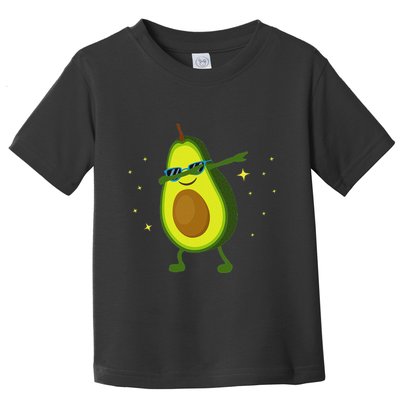 Dabbing Avocado Dabbing Fruit S Vegan Avocado Toddler T-Shirt