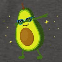 Dabbing Avocado Dabbing Fruit S Vegan Avocado Vector Backpack