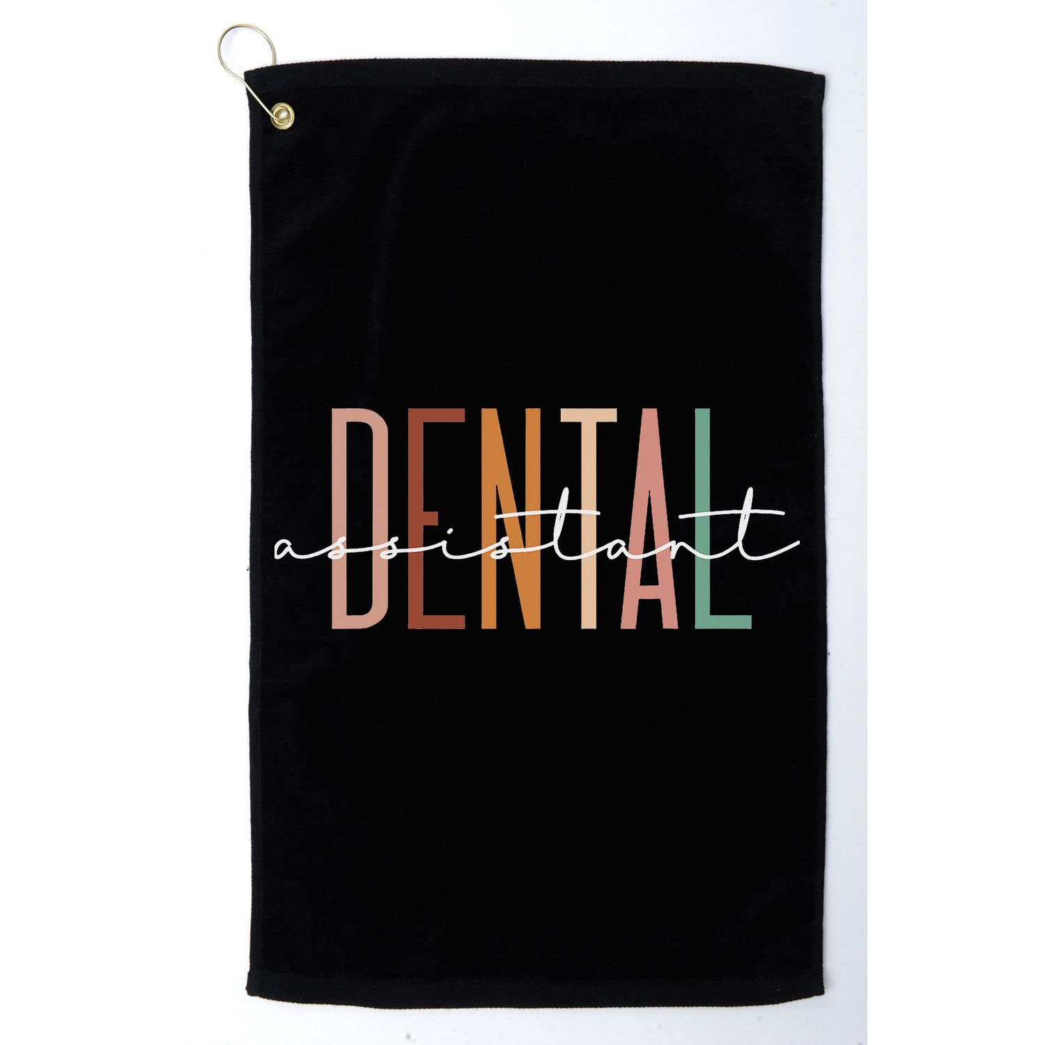 Dental Assistant Dental Hygienist Dentist Appreciation Golf Towel