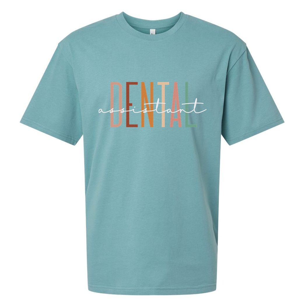 Dental Assistant Dental Hygienist Dentist Appreciation Sueded Cloud Jersey T-Shirt
