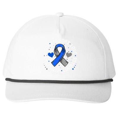 Diabetes Awareness Diabetic Love Support T2d T1d Diabetes Snapback Five-Panel Rope Hat