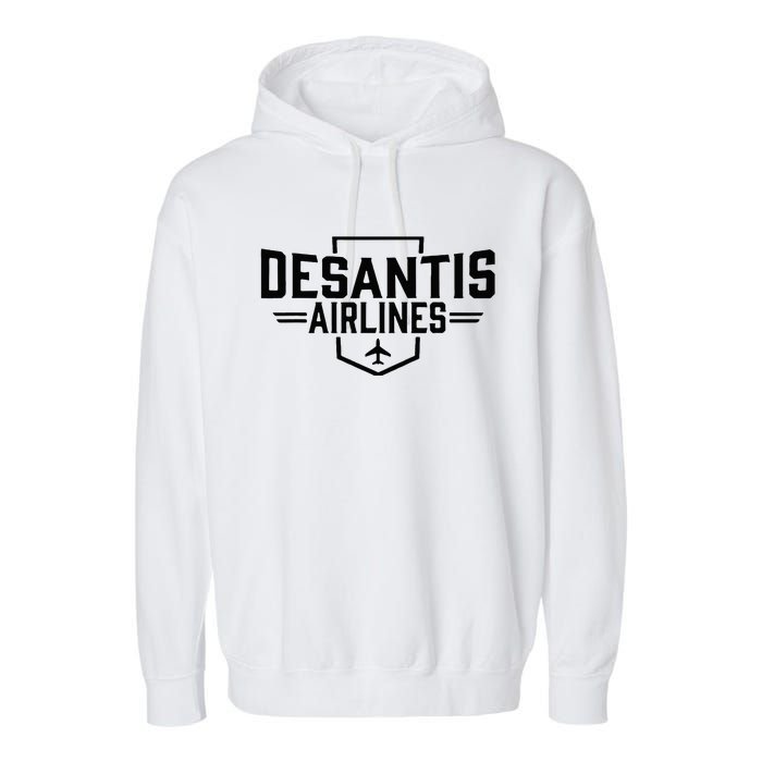 Desantis Airlines Garment-Dyed Fleece Hoodie