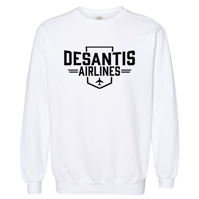 Desantis Airlines Garment-Dyed Sweatshirt