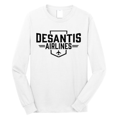 Desantis Airlines Long Sleeve Shirt