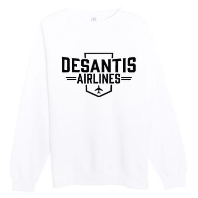 Desantis Airlines Premium Crewneck Sweatshirt