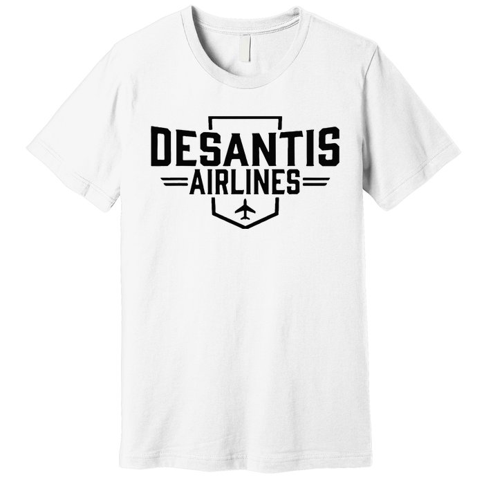 Desantis Airlines Premium T-Shirt