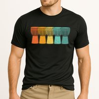 Djembe African Drums Retro Style Cooling Performance Crew T-Shirt