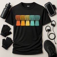 Djembe African Drums Retro Style Cooling Performance Crew T-Shirt