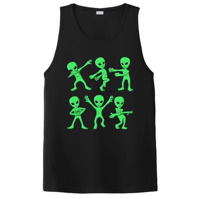 Dancing Aliens Dance Challenge Halloween PosiCharge Competitor Tank