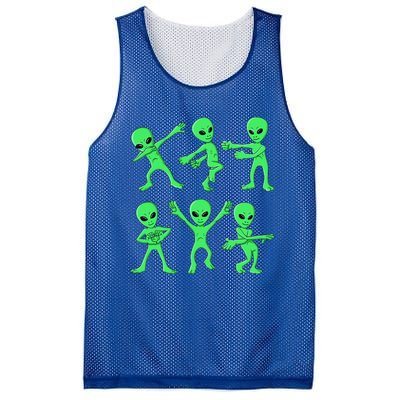 Dancing Aliens Dance Challenge Halloween Mesh Reversible Basketball Jersey Tank