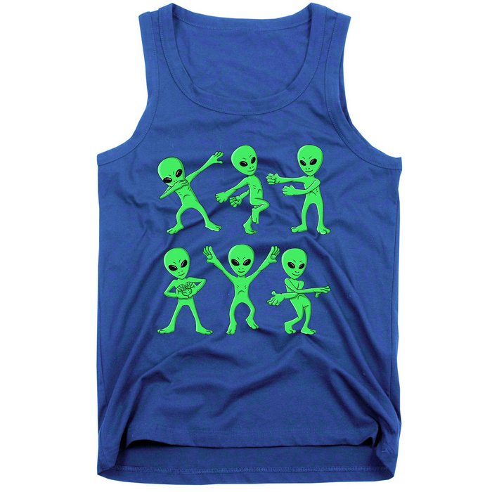 Dancing Aliens Dance Challenge Halloween Tank Top