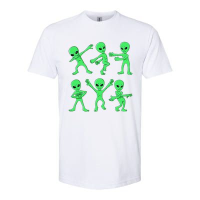 Dancing Aliens Dance Challenge Halloween Softstyle CVC T-Shirt