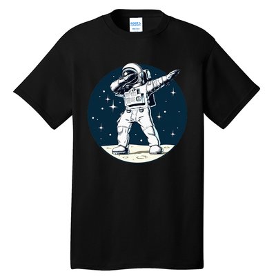 Dabbing Astronaut Dab Space Galaxy Gifts Tall T-Shirt