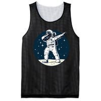 Dabbing Astronaut Dab Space Galaxy Gifts Mesh Reversible Basketball Jersey Tank