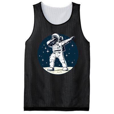 Dabbing Astronaut Dab Space Galaxy Gifts Mesh Reversible Basketball Jersey Tank