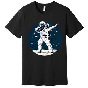 Dabbing Astronaut Dab Space Galaxy Gifts Premium T-Shirt