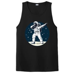 Dabbing Astronaut Dab Space Galaxy Gifts PosiCharge Competitor Tank