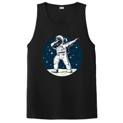 Dabbing Astronaut Dab Space Galaxy Gifts PosiCharge Competitor Tank