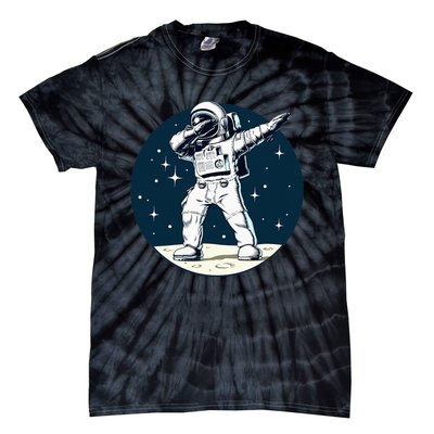 Dabbing Astronaut Dab Space Galaxy Gifts Tie-Dye T-Shirt