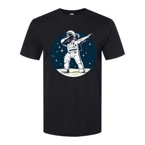 Dabbing Astronaut Dab Space Galaxy Gifts Softstyle CVC T-Shirt