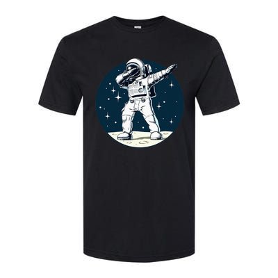 Dabbing Astronaut Dab Space Galaxy Gifts Softstyle CVC T-Shirt