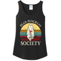 Diabetes Awareness Dead Pancreas Society Halloween Ghost Ladies Essential Tank