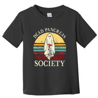 Diabetes Awareness Dead Pancreas Society Halloween Ghost Toddler T-Shirt