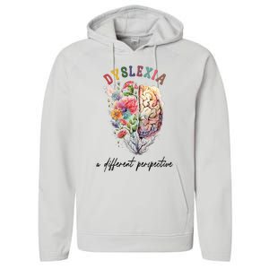 Dyslexia A Different Perspective Dyslexia Specialist Teacher Performance Fleece Hoodie