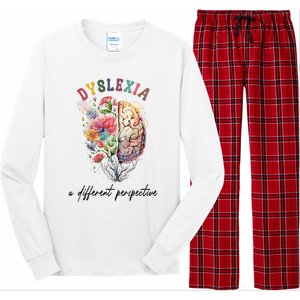 Dyslexia A Different Perspective Dyslexia Specialist Teacher Long Sleeve Pajama Set