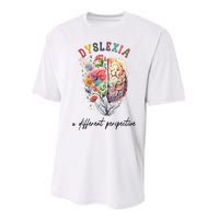 Dyslexia A Different Perspective Dyslexia Specialist Teacher Performance Sprint T-Shirt