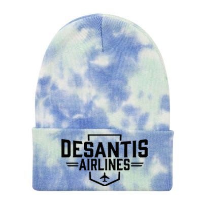 Desantis Airlines Tie Dye 12in Knit Beanie