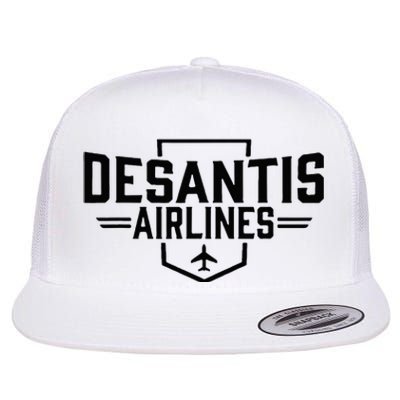 Desantis Airlines Flat Bill Trucker Hat