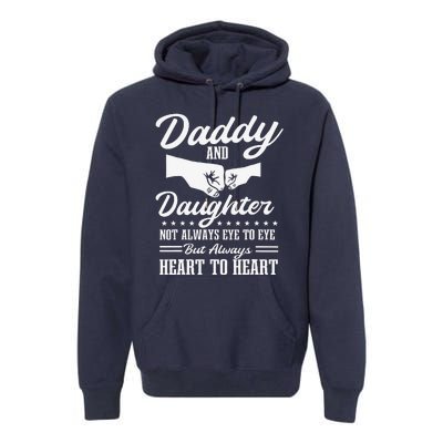 Dad And Daughter Father Love Fathers Day Premium Hoodie